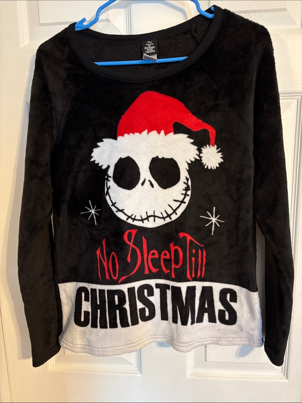 Disney The Nightmare Before Christmas Black and Red Sleepwear Top